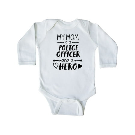 Inktastic My Mom is a Police Officer and a Hero Gift Baby Boy or Baby Girl Long Sleeve Bodysuit
Inktastic My Mom is a Police Officer and a Hero Gift Baby Boy or Baby Girl Long Sleeve Bodysuit