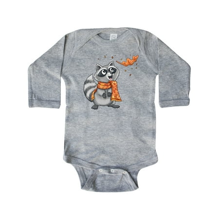 Inktastic Cute Raccoon with Scarf with Orange Autumn Leaf Gift Baby Boy or Baby Girl Long Sleeve Bodysuit
Inktastic Cute Raccoon with Scarf with Orange Autumn Leaf Gift Baby Boy or Baby Girl Long Sleeve Bodysuit