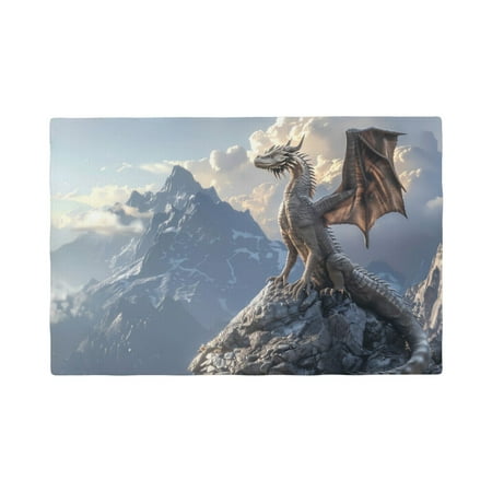 Placemats Set of 4 Silver Dragon Mountain Peaks Place mats for Dining Table Indoor/Outdoor Cute Heat Resistant Washable Table Mats(18 x 12 )
Placemats Set of 4 Silver Dragon Mountain Peaks Place mats for Dining Table Indoor/Outdoor Cute Heat Resistant Washable Table Mats(18 x 12 )