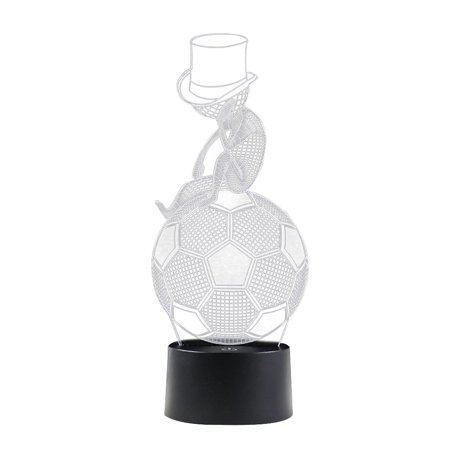 Night Light Creative D LED Soccer Pattern Illusion 3d 7 Colors Lamps Football Touch USB
Night Light Creative D LED Soccer Pattern Illusion 3d 7 Colors Lamps Football Touch USB