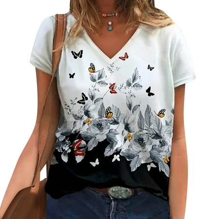 YFPWM Shirts for Women Trendy Cotton Blouses Fall Puff Tops Flowy Tank Tops Maternity Shirts Business Causal Tops Casual Business Satin Tops Summer Round Short Sleeve Flower Print Shirt
YFPWM Shirts for Women Trendy Cotton Blouses Fall Puff Tops Flowy Tank Tops Maternity Shirts Business Causal Tops Casual Business Satin Tops Summer Round Short Sleeve Flower Print Shirt