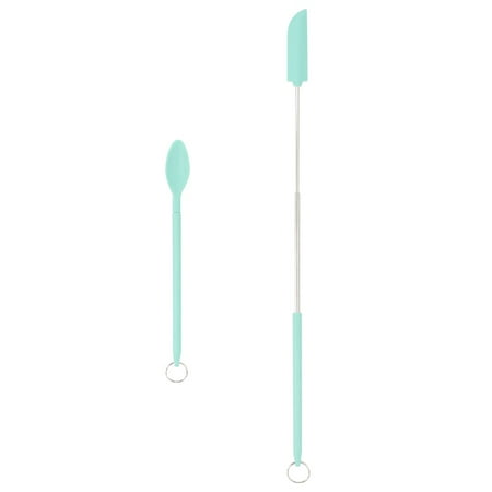 Megawheels Small Silicone Spatula | 2pcs Mini Silicone Telescopic Spatula and Scooping Spoon | Heat-Resistant Mini Silicone Spatula for Cooking Mixing Stirring
Megawheels Small Silicone Spatula | 2pcs Mini Silicone Telescopic Spatula and Scooping Spoon | Heat-Resistant Mini Silicone Spatula for Cooking Mixing Stirring