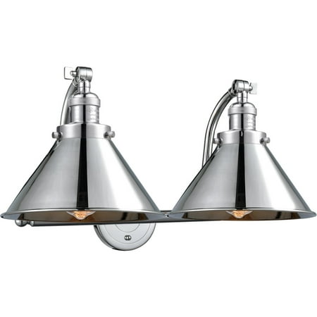 Polished Chrome Tone Bathroom Vanity 18 Wide Steel/Cast Brass Medium Base LED 2 Light Fixture
Polished Chrome Tone Bathroom Vanity 18 Wide Steel/Cast Brass Medium Base LED 2 Light Fixture