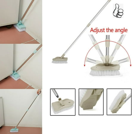 Floor Scrub Brush with Long Handle Stiff Brush Tub and Tile Brush for Cleaning Bathroom Patio Kitchen Wall and Deck
Floor Scrub Brush with Long Handle Stiff Brush Tub and Tile Brush for Cleaning Bathroom Patio Kitchen Wall and Deck