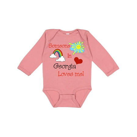 Inktastic Someone in Georgia loves me! Gift Baby Boy or Baby Girl Long Sleeve Bodysuit
Inktastic Someone in Georgia loves me! Gift Baby Boy or Baby Girl Long Sleeve Bodysuit