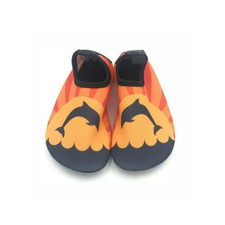 Wazshop Kids Socks Slip On Water Shoes Low Top Beach Shoe Quick Dry Round Toe Flats Mens Barefoot Comfort Orange Black Dolphin 7C/8C
Wazshop Kids Socks Slip On Water Shoes Low Top Beach Shoe Quick Dry Round Toe Flats Mens Barefoot Comfort Orange Black Dolphin 7C/8C