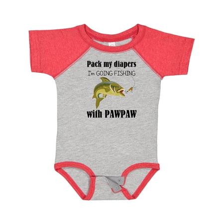 Inktastic Pack My Diapers I m Going Fishing with Pawpaw Gift Baby Boy or Baby Girl Bodysuit
Inktastic Pack My Diapers I m Going Fishing with Pawpaw Gift Baby Boy or Baby Girl Bodysuit