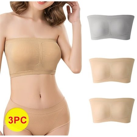 Elainilye Fashion Strapless Bra Non-Underwire Extra-Elastic Underwire Casual Comfortable Breathable Bra
Elainilye Fashion Strapless Bra Non-Underwire Extra-Elastic Underwire Casual Comfortable Breathable Bra