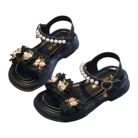 RUICUW Children Shoes Soft Sole Open Toe Sandals Fashion Pearl Flower Princess Sandals 5-5.5 Years
RUICUW Children Shoes Soft Sole Open Toe Sandals Fashion Pearl Flower Princess Sandals 5-5.5 Years