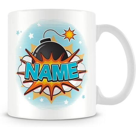 Personalised Mug - Add Name - Comic Design - Ideal Mug for Work or Gift - Purple
Personalised Mug - Add Name - Comic Design - Ideal Mug for Work or Gift - Purple