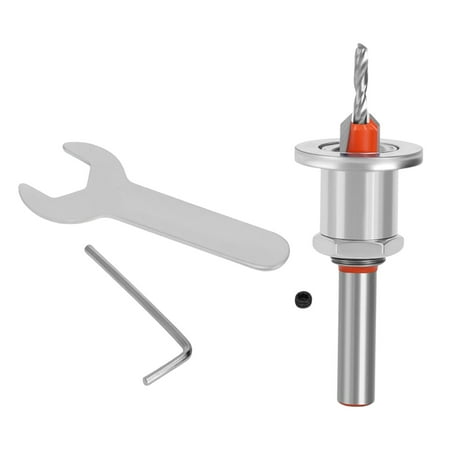 Woodworking Drill Bit Countersink Adjustable Multifunctional Simple Installation 2.8mm
Woodworking Drill Bit Countersink Adjustable Multifunctional Simple Installation 2.8mm