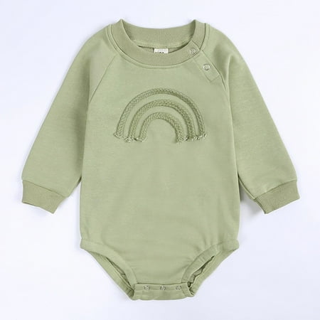 QISIWOLE Baby Neutral Boys Girls Clothes Long Sleeve Crewneck Sweatshirt Romper Oversized Fall Winter Bodysuit Clearance !
QISIWOLE Baby Neutral Boys Girls Clothes Long Sleeve Crewneck Sweatshirt Romper Oversized Fall Winter Bodysuit Clearance !