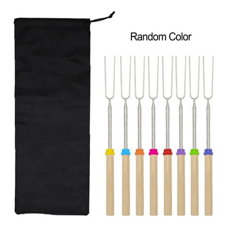 LIKEM Premium Extendable Marshmallow Roasting Smores Sticks for FirePit - Durable 8pcs
LIKEM Premium Extendable Marshmallow Roasting Smores Sticks for FirePit - Durable 8pcs