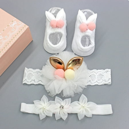 Quealent Kids Boys Girls Socks Bowknot Hairband Shoes 3pcs Set Warm Clothes for Baby Girl B One Size
Quealent Kids Boys Girls Socks Bowknot Hairband Shoes 3pcs Set Warm Clothes for Baby Girl B One Size