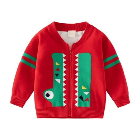 Rgdypko Classic Jacket For Boys Girls Coat&Jacket Toddler Kids Baby Sweater Winter Long Sleeve Cartoon Dinosaur Sweater Knit Warm Zipper Cardigan Casual Outerwear Jacket Gifts For Toddles Girls Boys
Rgdypko Classic Jacket For Boys Girls Coat&Jacket Toddler Kids Baby Sweater Winter Long Sleeve Cartoon Dinosaur Sweater Knit Warm Zipper Cardigan Casual Outerwear Jacket Gifts For Toddles Girls Boys