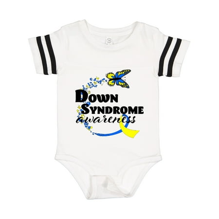 Inktastic Down Syndrome Awareness with Butterfly and Ribbon Gift Baby Boy or Baby Girl Bodysuit
Inktastic Down Syndrome Awareness with Butterfly and Ribbon Gift Baby Boy or Baby Girl Bodysuit