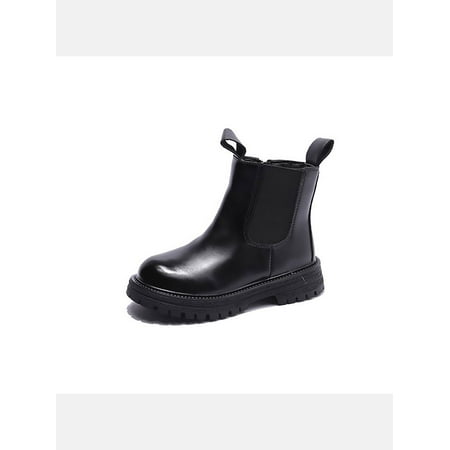 Avamo Girls Boys Chelsea Boot Side Zippper Bootie Round Toe Ankle Boots School Booties Keep Warm Elastic Black with Warm Lined 9C
Avamo Girls Boys Chelsea Boot Side Zippper Bootie Round Toe Ankle Boots School Booties Keep Warm Elastic Black with Warm Lined 9C