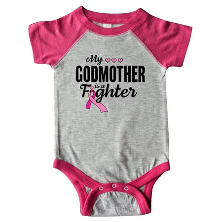 Inktastic Breast Cancer Awareness My Godmother is a Fighter Gift Baby Boy or Baby Girl Bodysuit
Inktastic Breast Cancer Awareness My Godmother is a Fighter Gift Baby Boy or Baby Girl Bodysuit