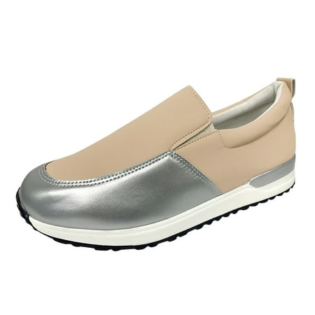 Sneakers for Women Ladies Fashion Colorblock Leather Round Toe Flat Low Top Casual Sneakers Shoes for Women Cloth 41
Sneakers for Women Ladies Fashion Colorblock Leather Round Toe Flat Low Top Casual Sneakers Shoes for Women Cloth 41