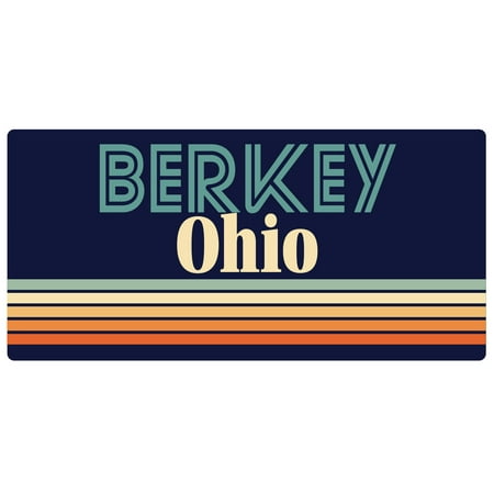 Berkey Ohio 5 x 2.5-Inch Fridge Magnet Retro Design