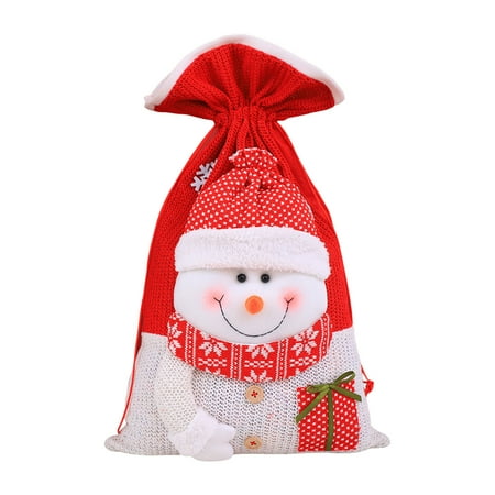 RTDBG Home Decorations Christmas Party Supplies Bags Drawstring Knit Bags For Kids Bags For Seniors Snowman Fawn Shaped Candy Bags
RTDBG Home Decorations Christmas Party Supplies Bags Drawstring Knit Bags For Kids Bags For Seniors Snowman Fawn Shaped Candy Bags