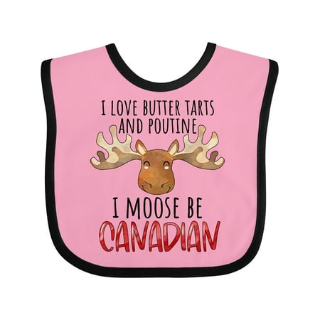 Inktastic I Love Butter Tarts and Poutine I Moose Be Canadian Pun Gift Baby Boy or Baby Girl Bib
Inktastic I Love Butter Tarts and Poutine I Moose Be Canadian Pun Gift Baby Boy or Baby Girl Bib