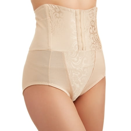 Cupid Women s Hook & Eye Waist Cinching Brief