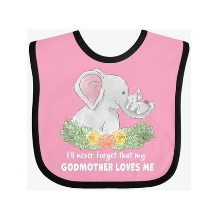Inktastic I ll Never Forget That My Godmother Loves Me Cute Elephants Gift Baby Boy or Baby Girl Bib
Inktastic I ll Never Forget That My Godmother Loves Me Cute Elephants Gift Baby Boy or Baby Girl Bib