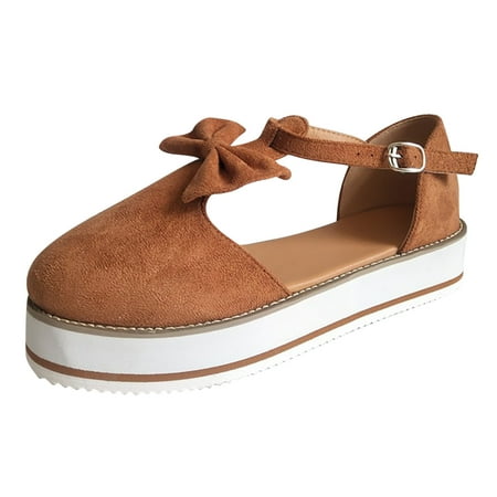 Lyinloo Women s Tassel Round Toe Flat Pumps Thick Bottom Buckle Strap Casual Beach Shoes Brown 43
Lyinloo Women s Tassel Round Toe Flat Pumps Thick Bottom Buckle Strap Casual Beach Shoes Brown 43