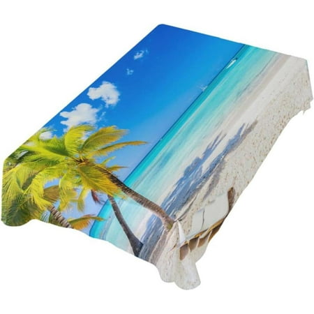 Hyjoy 60x120 in Summer Beach Rectangle Tablecloth Dinner Table Cover for Outdoor & Indoor Patio Picnic BBQ Holiday Party
Hyjoy 60x120 in Summer Beach Rectangle Tablecloth Dinner Table Cover for Outdoor & Indoor Patio Picnic BBQ Holiday Party