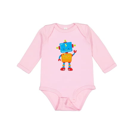 Inktastic Cute Robot Colorful Robot Funny Robot Robotics Gift Baby Boy or Baby Girl Long Sleeve Bodysuit
Inktastic Cute Robot Colorful Robot Funny Robot Robotics Gift Baby Boy or Baby Girl Long Sleeve Bodysuit