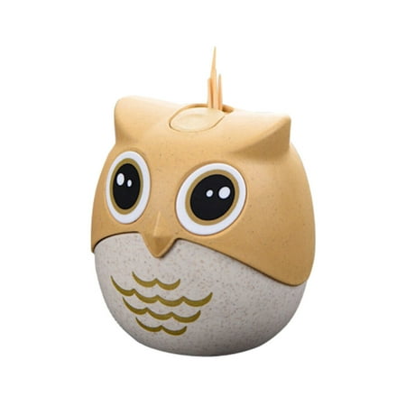 NUOLUX Cartoon Owl Shape Toothpick Holder Household Toothpick Box Toothpick Case Home Room Decoration
NUOLUX Cartoon Owl Shape Toothpick Holder Household Toothpick Box Toothpick Case Home Room Decoration