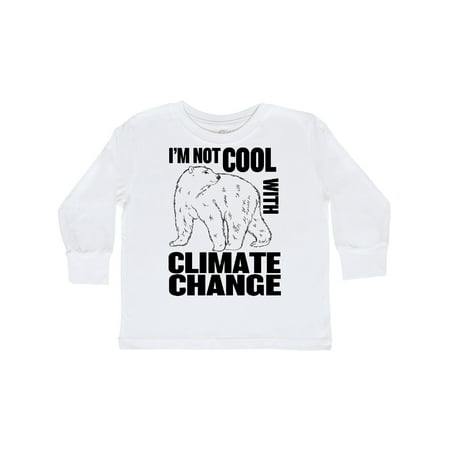 Inktastic I m Not Cool with Climate Change Polar Bear Gift Toddler Boy or Toddler Girl Long Sleeve T-Shirt
Inktastic I m Not Cool with Climate Change Polar Bear Gift Toddler Boy or Toddler Girl Long Sleeve T-Shirt