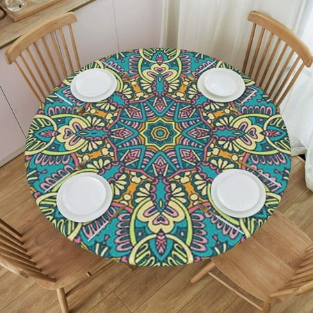 Geometric Mandala Multi Color Protective Fabric Tablecloth for Kitchen Use 40 -48 24jl20caA40
Geometric Mandala Multi Color Protective Fabric Tablecloth for Kitchen Use 40 -48 24jl20caA40