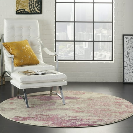 Nourison Celestial Ivory/Pink Area Rug