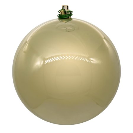 Vickerman-Vickerman 4 Champagne Pearl UV Drilled Ball Ornament 6 per bag.Plastic-Gold
Vickerman-Vickerman 4 Champagne Pearl UV Drilled Ball Ornament 6 per bag.Plastic-Gold
