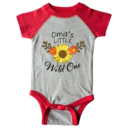 Inktastic Oma s Little Wild One with Beautiful Sunflower Gift Baby Boy or Baby Girl Bodysuit
Inktastic Oma s Little Wild One with Beautiful Sunflower Gift Baby Boy or Baby Girl Bodysuit