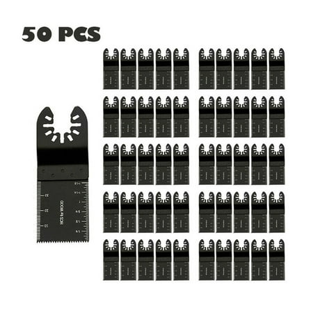 50PCS Universal Oscillating Tool Blade Saw Blades Oscillating Multitool Quick Release Saw Blades for Wood Metal Cutter
50PCS Universal Oscillating Tool Blade Saw Blades Oscillating Multitool Quick Release Saw Blades for Wood Metal Cutter