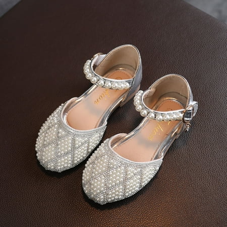 QISIWOLE Toddler Shoes Baby Girls Pearl RhinestoneSoft Non-slip Princess Sandals Dancing Shoes summer sale
QISIWOLE Toddler Shoes Baby Girls Pearl RhinestoneSoft Non-slip Princess Sandals Dancing Shoes summer sale