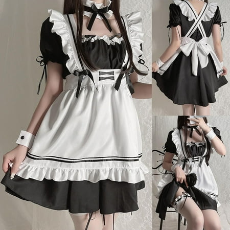 Fengqque Sexy Women Lingerie Apron Maid Outfit Costume Bow Bandage Dress Temptation Uniform Babydoll Underwear Sleepwear Underdress Suit
Fengqque Sexy Women Lingerie Apron Maid Outfit Costume Bow Bandage Dress Temptation Uniform Babydoll Underwear Sleepwear Underdress Suit