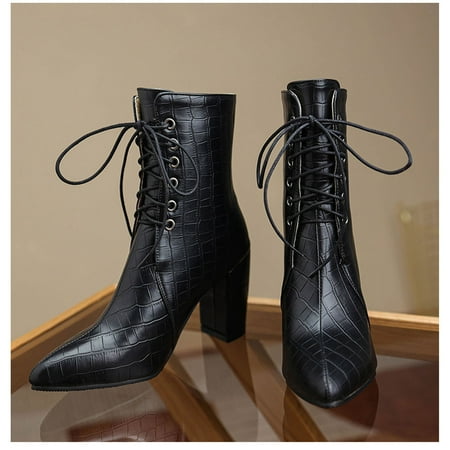 Womens Essentials Juebong French Short Boots Women s Large Size Thick-heeled High-heeled Boots Thin Striped Nude Boots Women
Womens Essentials Juebong French Short Boots Women s Large Size Thick-heeled High-heeled Boots Thin Striped Nude Boots Women