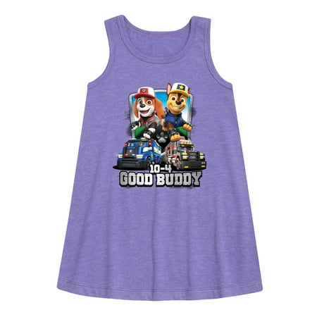 Paw Patrol - Ten Four Good Buddy - Toddler and Youth Girls A-line Dress
Paw Patrol - Ten Four Good Buddy - Toddler and Youth Girls A-line Dress