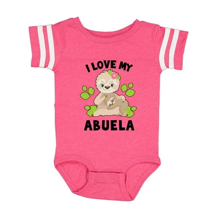Inktastic Cute Sloth I Love My Abuela with Green Leaves Gift Baby Boy or Baby Girl Bodysuit
Inktastic Cute Sloth I Love My Abuela with Green Leaves Gift Baby Boy or Baby Girl Bodysuit