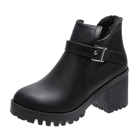 nsendm Women Boot 36 Heel For Women Heel Fashion Ankle Boots Shoes Womens Thick Boots Roman Casual Boots Size 8 Women Black 8.5
nsendm Women Boot 36 Heel For Women Heel Fashion Ankle Boots Shoes Womens Thick Boots Roman Casual Boots Size 8 Women Black 8.5