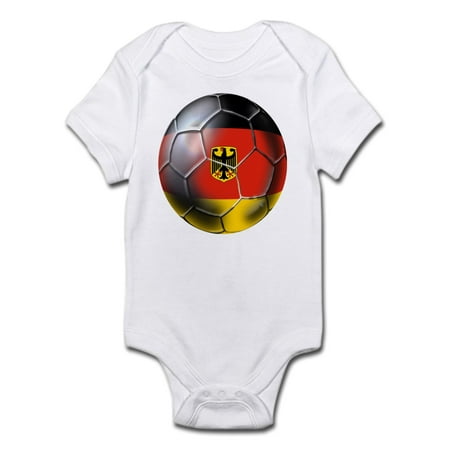 CafePress - German Soccer Infant Bodysuit - Baby Light Bodysuit