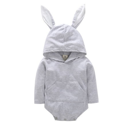 Toddler Infant Baby Girls Boys Cartoon Rabbit Ear Hooded Romper Jumpsuit Outfits Fragarn
Toddler Infant Baby Girls Boys Cartoon Rabbit Ear Hooded Romper Jumpsuit Outfits Fragarn