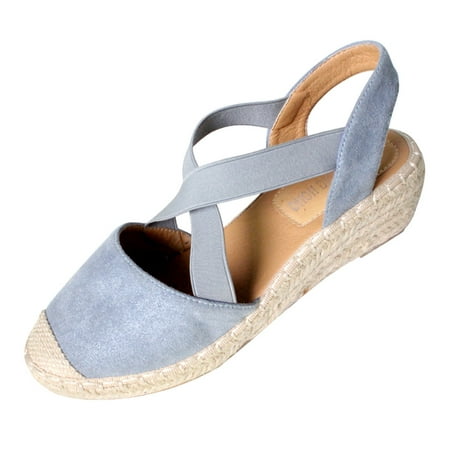 Floleo Women s Shoes Deals Summer Ladies Cross Elastic Belt Wedges Heel Sandals Footwear Beach Shoes
Floleo Women s Shoes Deals Summer Ladies Cross Elastic Belt Wedges Heel Sandals Footwear Beach Shoes