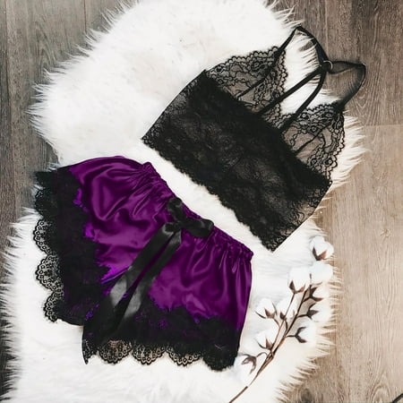 GaThRRgYP Shorts For Women Clearance Women V-Neck Eyelash Lace Sexy Stain Camisole Pajamas Bowknot Shorts Set
GaThRRgYP Shorts For Women Clearance Women V-Neck Eyelash Lace Sexy Stain Camisole Pajamas Bowknot Shorts Set