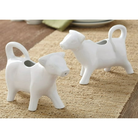Better Homes & Gardens Cow Creamers White Set of 2
