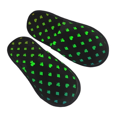 JUNZAN Poker Shapes Slippers for Women House Shoes Non Slip Indoor/Outdoor Pineapple And Cactus Designs-Medium
JUNZAN Poker Shapes Slippers for Women House Shoes Non Slip Indoor/Outdoor Pineapple And Cactus Designs-Medium